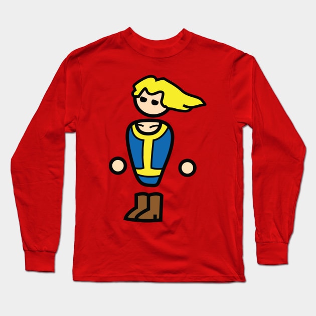 PCMR Vault Boy Long Sleeve T-Shirt by DigitalCleo